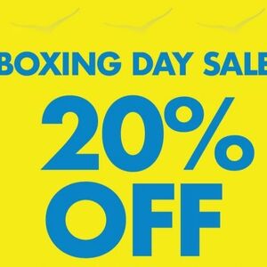 Boxing Day Sale Poster
